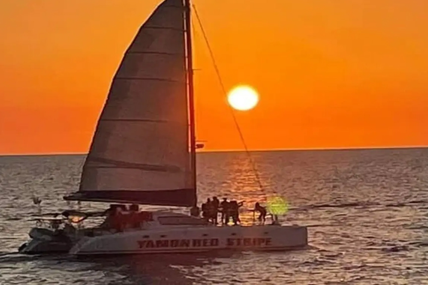 Negril Catamaran Cruise, Snorkel & Rick's Café image 1
